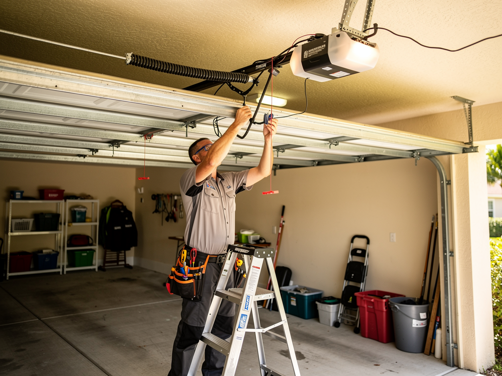 Garage Door Opener Repair in Plantation, FL