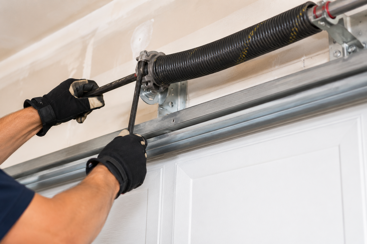 Garage door spring replacement in Plantation FL