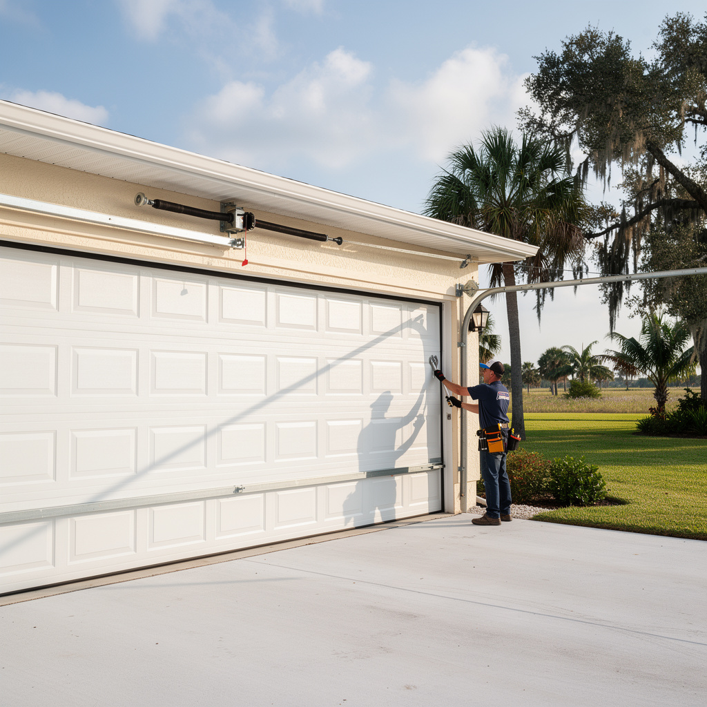Garage door repair in Plantation Acres, Plantation FL