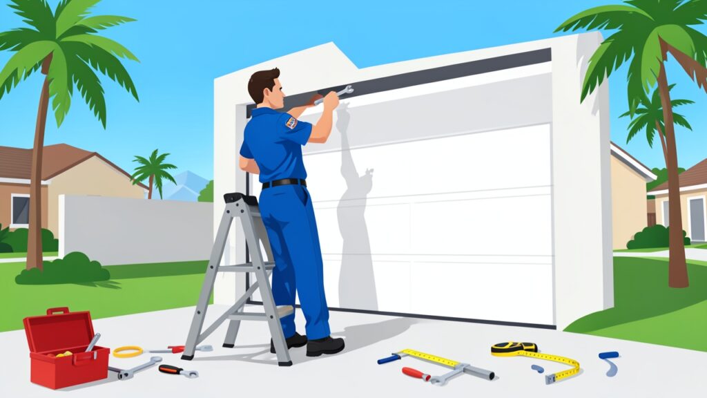 how much does it cost to repair a garage door spring in Plantation FL?