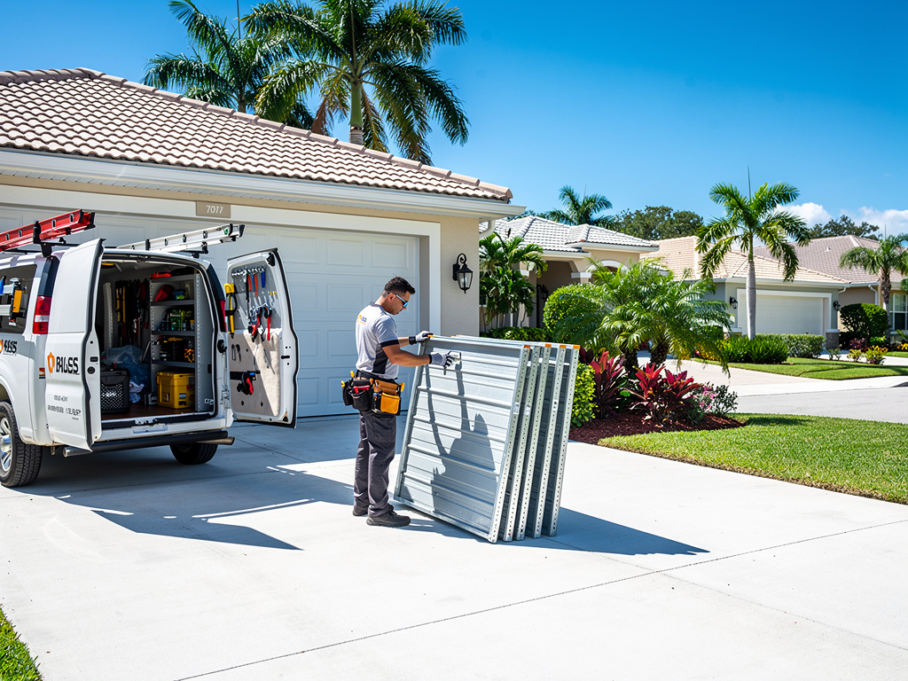 Choosing Durable Garage Door Panels and Sections for South Florida Weather in Plantation, FL