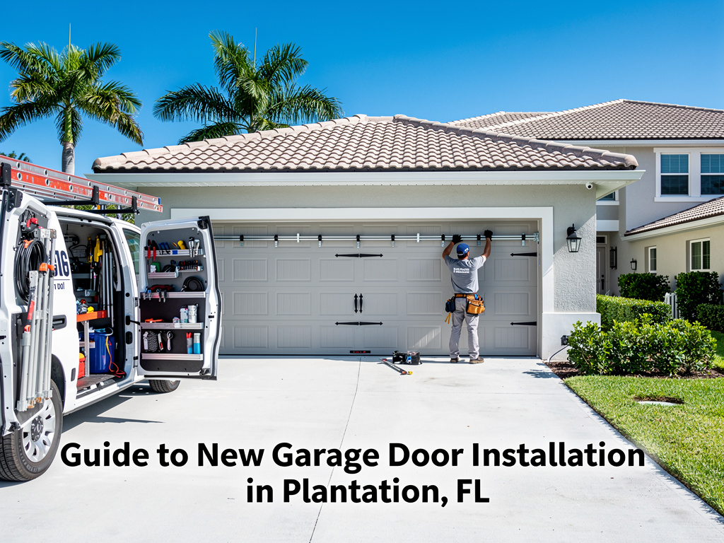 Guide to New Garage Door Installation in Plantation, FL