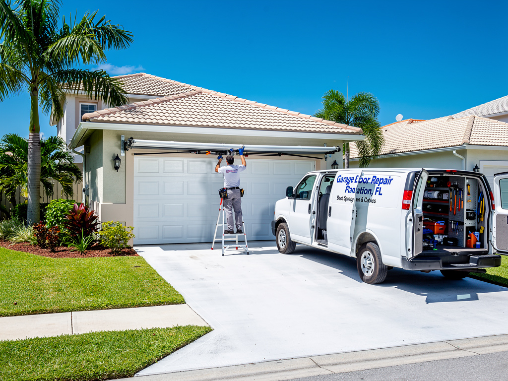 Best Brands for Garage Door Springs and Cables in Plantation, FL