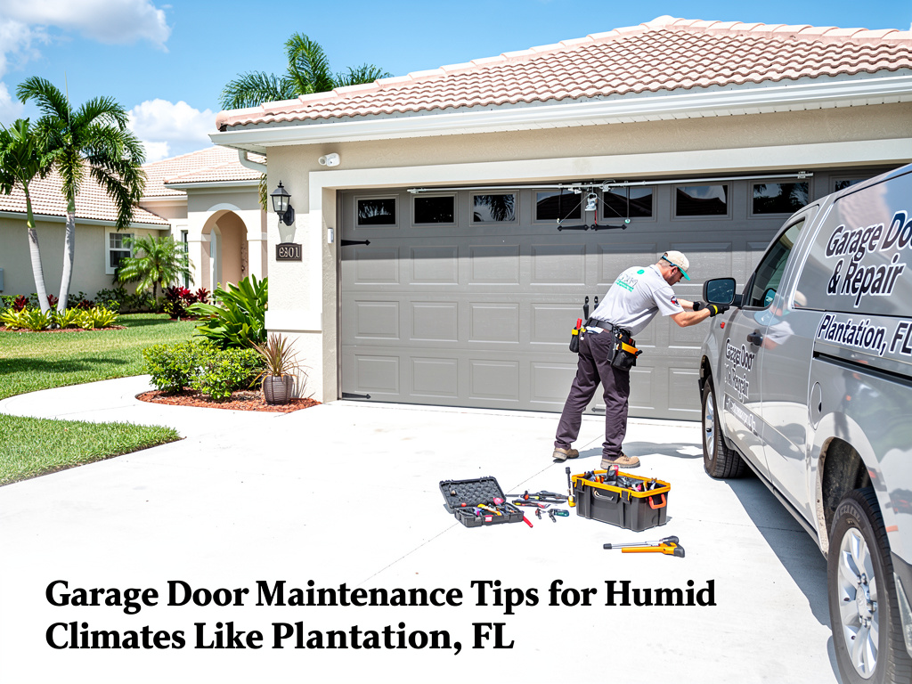 Garage Door Maintenance Tips for Humid Climates Like Plantation, FL
