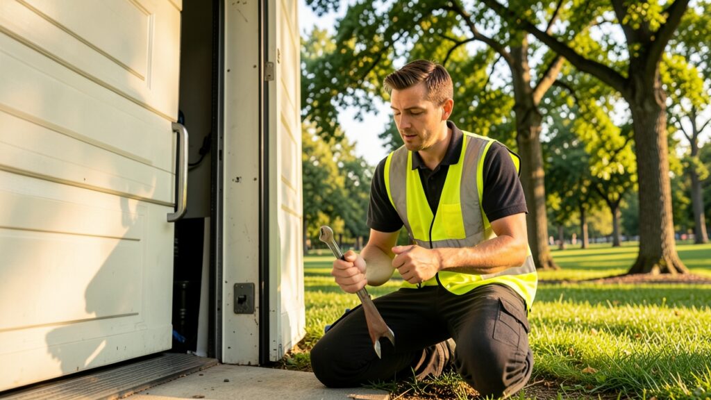 How quickly can garage door repair be done in Plantation near Central Park FL?